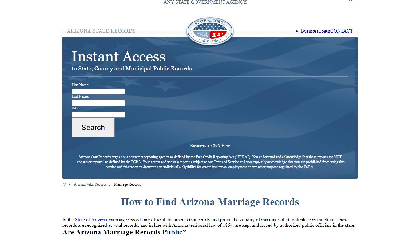 How to Find Arizona Marriage Records