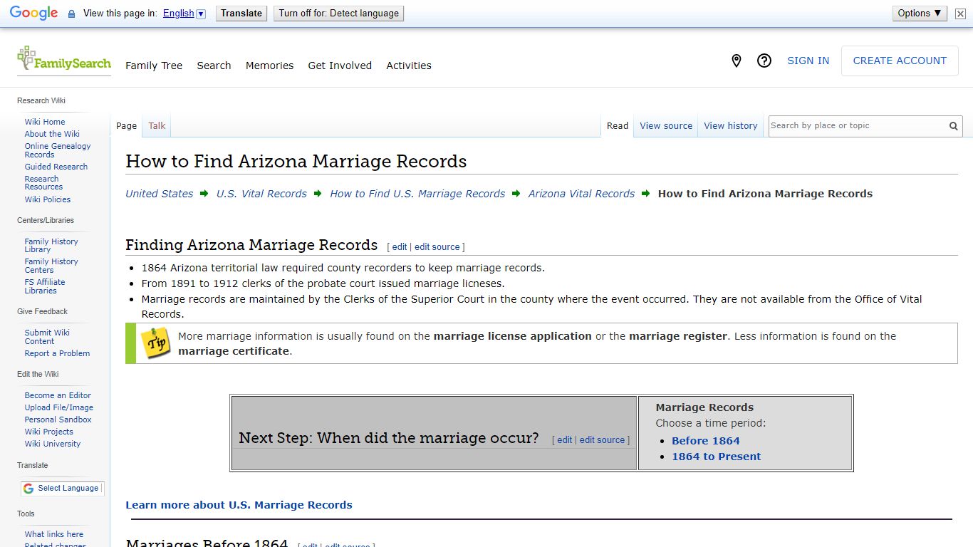 How to Find Arizona Marriage Records • FamilySearch